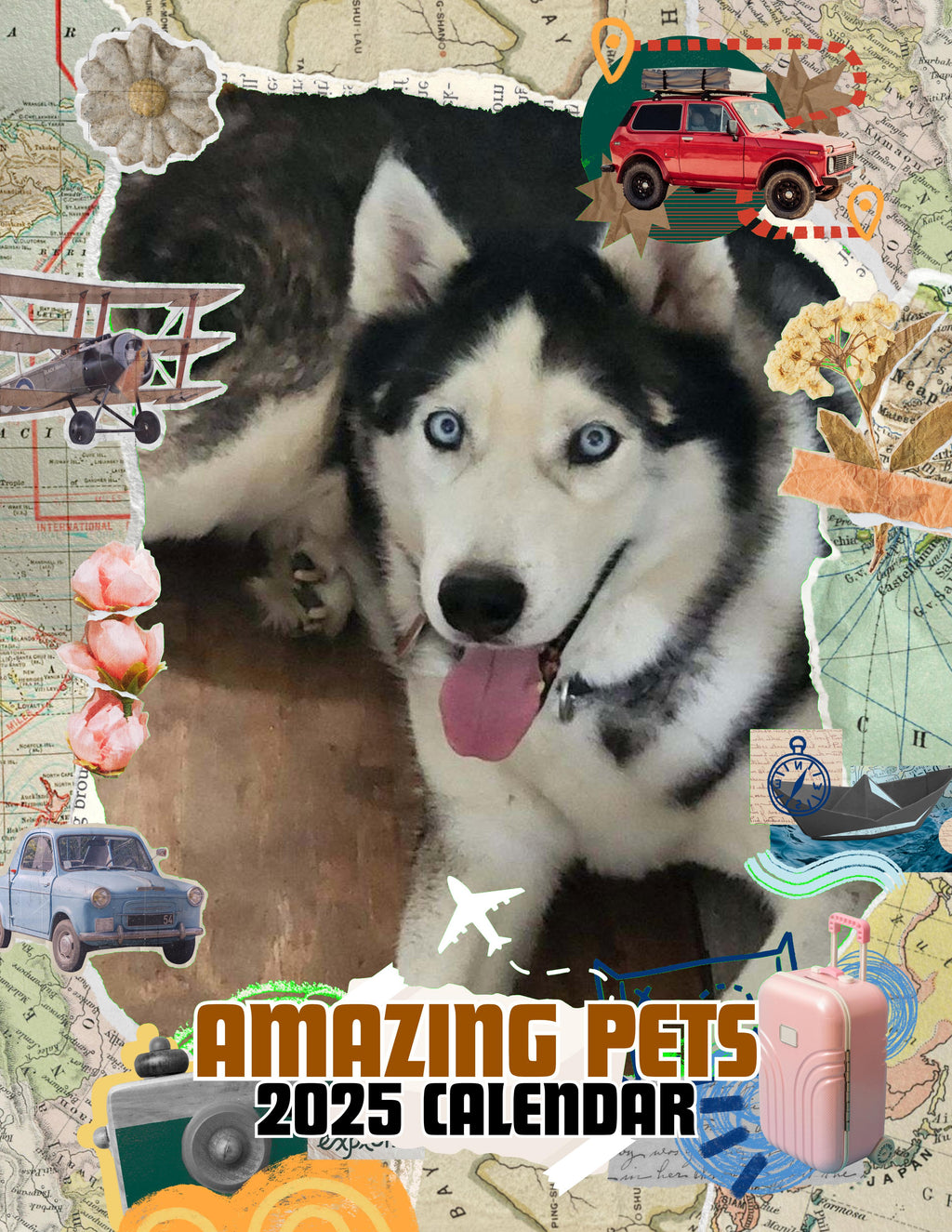 Amazing Pets: 2025 Wall Calendar (Pre-Order)