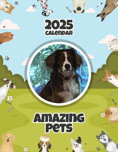 Amazing Pets: 2025 Wall Calendar (Pre-Order)