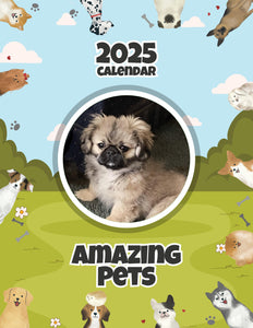 Amazing Pets: 2025 Wall Calendar (Pre-Order)
