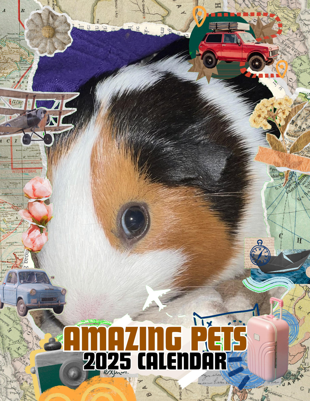 Amazing Pets: 2025 Wall Calendar (Pre-Order)