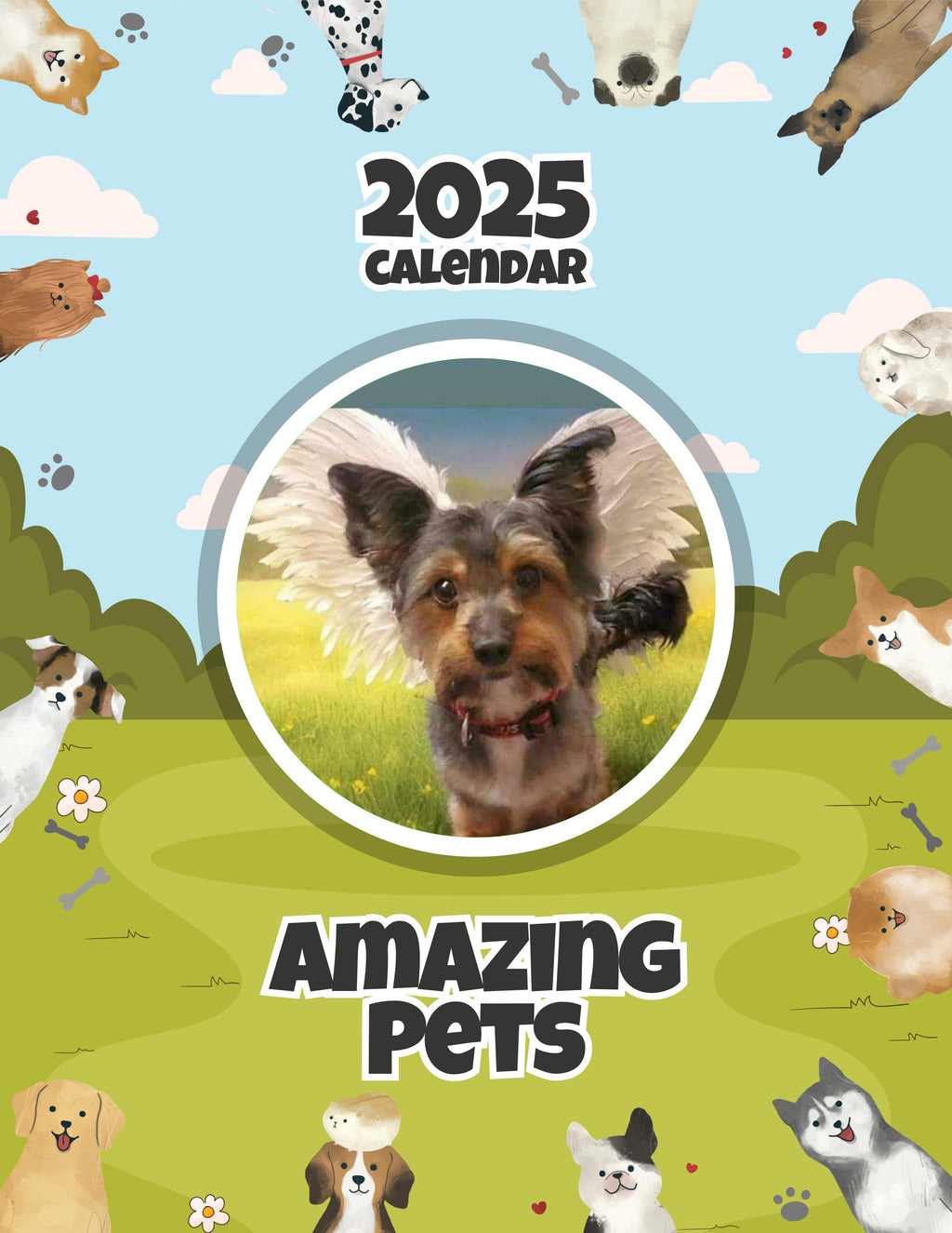 Amazing Pets: 2025 Wall Calendar (Pre-Order)