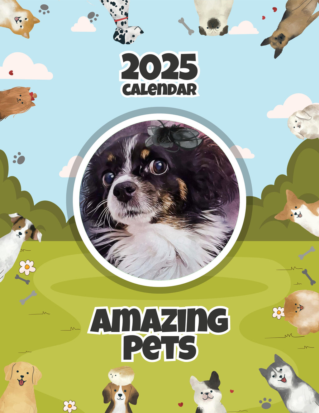 Amazing Pets: 2025 Wall Calendar (Pre-Order)