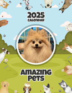 Amazing Pets: 2025 Wall Calendar (Pre-Order)