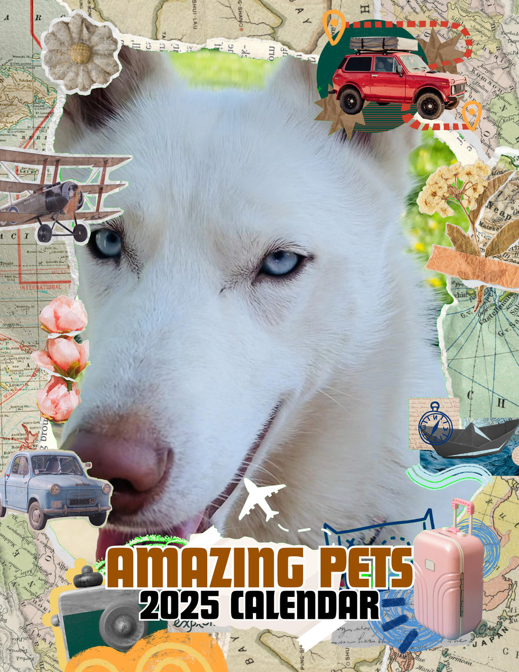 Amazing Pets: 2025 Wall Calendar (Pre-Order)