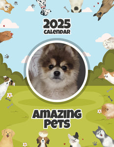 Amazing Pets: 2025 Wall Calendar (Pre-Order)