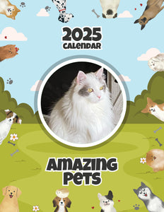 Amazing Pets: 2025 Wall Calendar (Pre-Order)