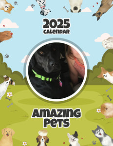 Amazing Pets: 2025 Wall Calendar (Pre-Order)
