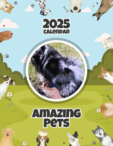 Amazing Pets: 2025 Wall Calendar (Pre-Order)