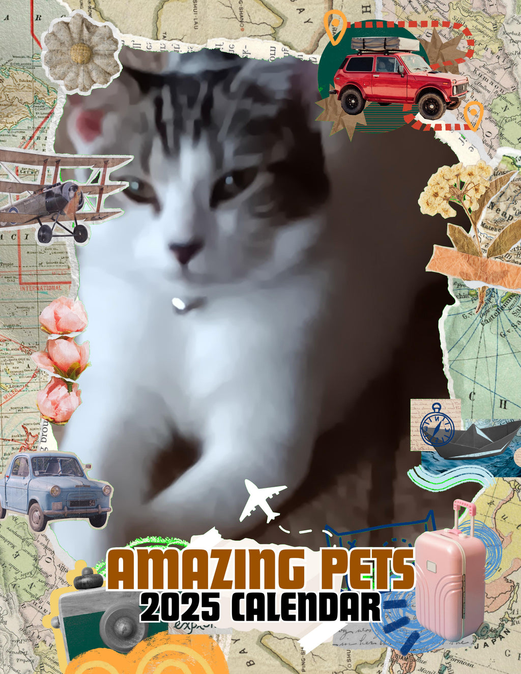 Amazing Pets: 2025 Wall Calendar (Pre-Order)