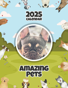 Amazing Pets: 2025 Wall Calendar (Pre-Order)