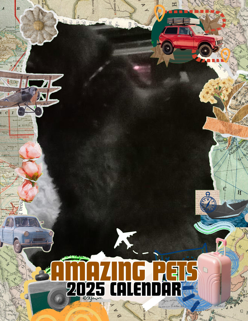 Amazing Pets: 2025 Wall Calendar (Pre-Order)