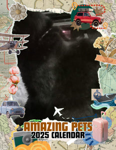 Amazing Pets: 2025 Wall Calendar (Pre-Order)