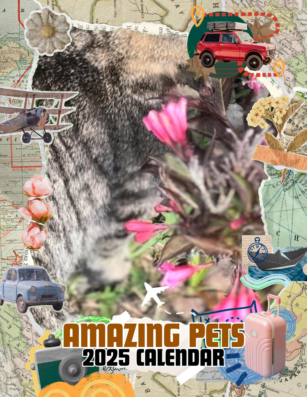 Amazing Pets: 2025 Wall Calendar (Pre-Order)