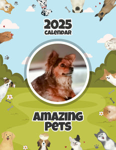 Amazing Pets: 2025 Wall Calendar (Pre-Order)
