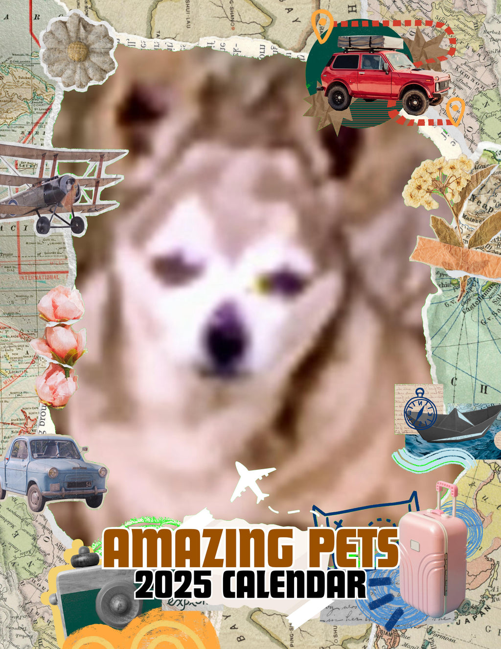Amazing Pets: 2025 Wall Calendar (Pre-Order)